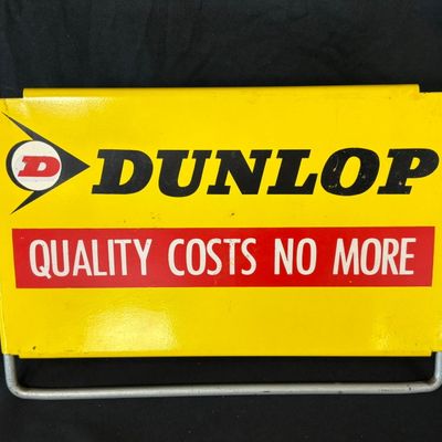Sale Photo Thumbnail #57: Dunlop Quality Costs No More Painted Metal Tire Rack Display