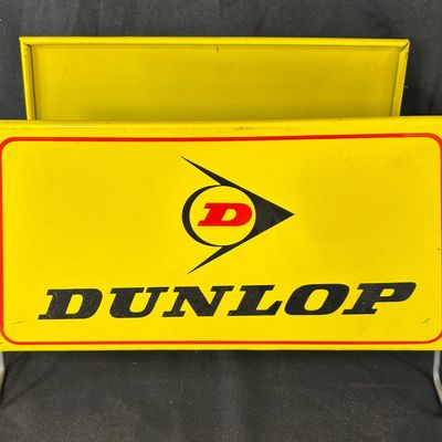 Sale Photo Thumbnail #88: Dunlop Tires Original Painted Metal Store Display Tire Rack