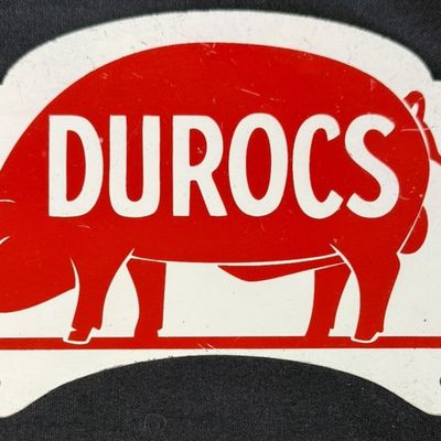 Sale Photo Thumbnail #311: Duroc Hogs Grow Faster On Less Feed SST License Plate Topper