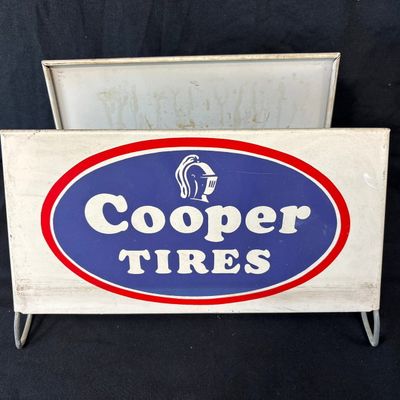 Sale Photo Thumbnail #50: Cooper Tires Original Painted Store Display Tire Rack