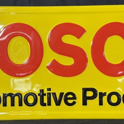 Sale Photo Thumbnail #214: BOSCH Automotive Products SST Tin Embossed Metal Sign