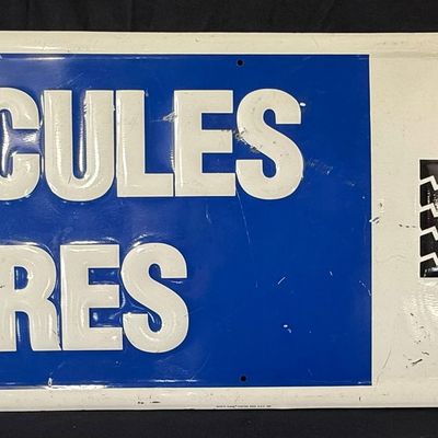 Sale Photo Thumbnail #138: Hercules Tires SST Embossed Metal Service Station Tire Sign