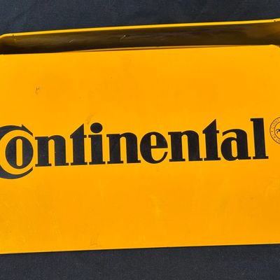 Sale Photo Thumbnail #56: Continental Tires Original Painted Metal Tire Rack Sign