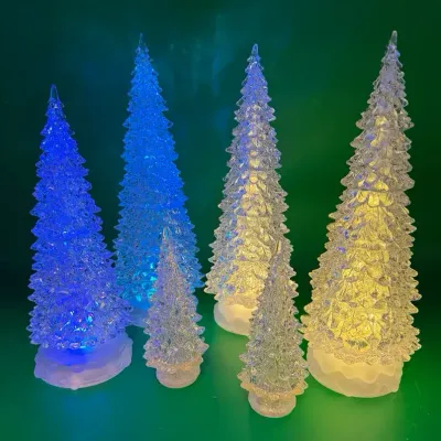 Christmas Battery Lighted Trees