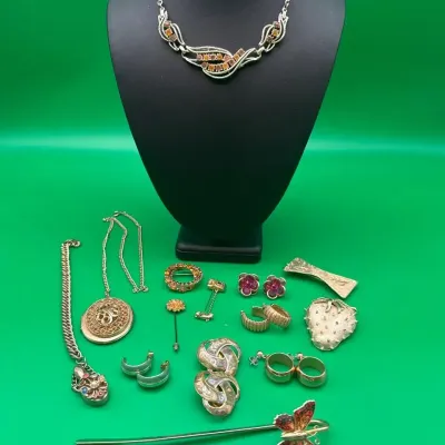 Gold Tone Costume Jewelry 