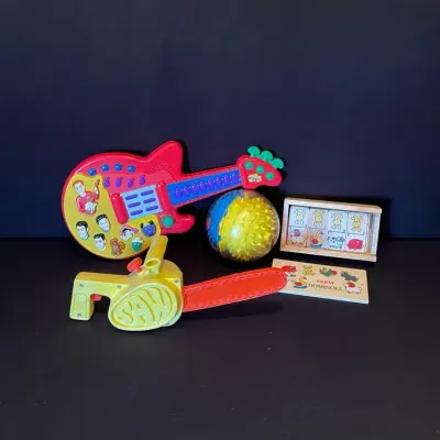 The Wiggles Sing & Dance Musical Guitar & Assorted Children's Activity Toys