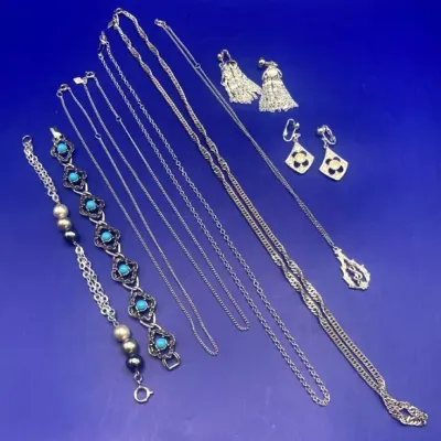Sarah Coventry, Silver Toned, Jewelry, Necklaces, Earrings, And Bracelets