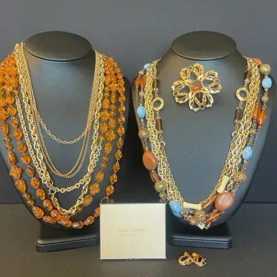 Vintage Sarah Coventry And MCM Costume Jewelry