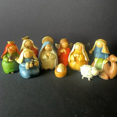 Ganz Whimsical Nativity Set