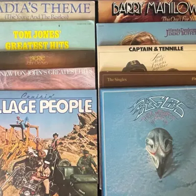 Vintage Vinyl 1970s Jukebox Classics: John Denver, The Eagles, The Carpenters