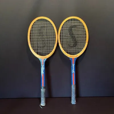 Two Vintage Spalding Impact 188 Tennis Rackets (#2)