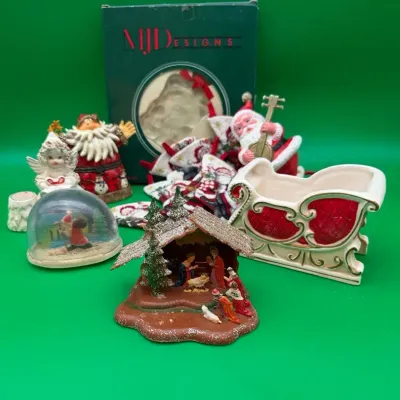 Christmas Vintage And Misc Lot