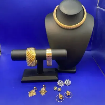 Gold Toned And Silver Toned Costume Jewelry 