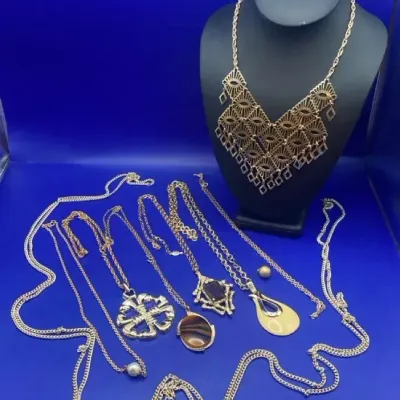 Gold Toned Sara Coventry Necklaces