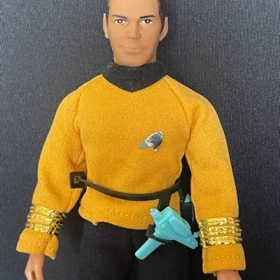 1974 Mego 8-inch Star Trek Captain Kirk Action Figure