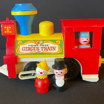 Fisher-Price Little People Circus Train Set With Animals