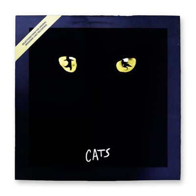 Andrew Lloyd Webber Cats Selections from the Original Broadway Cast Recording Vinyl LP Geffen
