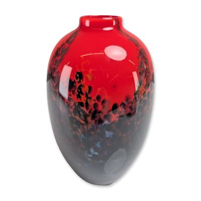 Hugh Jenkins and Stephanie Ross Hawaii Art Glass Vase