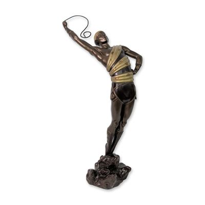 Erte (Russian/French, 1892-1990) Art Deco Bronze Sculpture, Le Danseur, Signed & Numbered