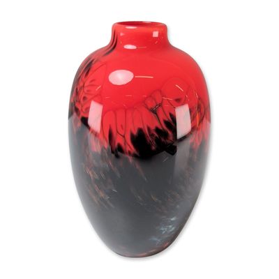 Hugh Jenkins and Stephanie Ross Hawaii Art Glass Vase
