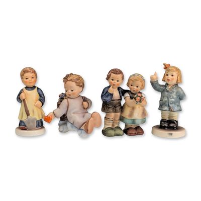 Collection of Four Goebel Hummel 1987 - 2003 Figurines