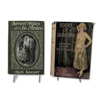 Two Vintage Hardcover Volumes by McCutcheon and Sawyer