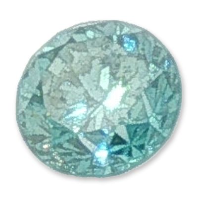 Loose Round Cut Blue Diamond