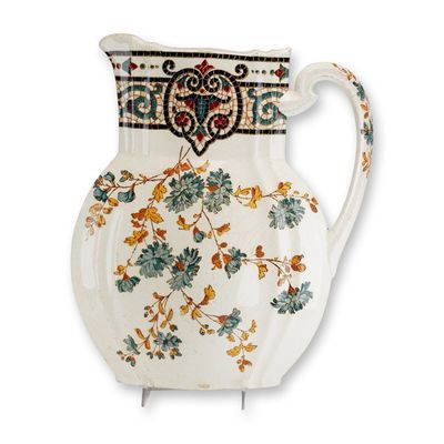 Wedgwood Salesman Sample Flattened Ceramic Pitcher