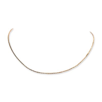 18K Yellow Gold Fine Chain Necklace