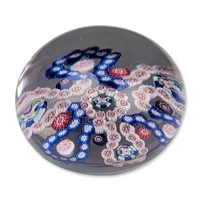 Baccarat Antique Garland Millefiori Paperweight