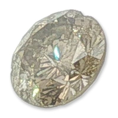 Round Brilliant Cut Fancy Brown Loose Diamond