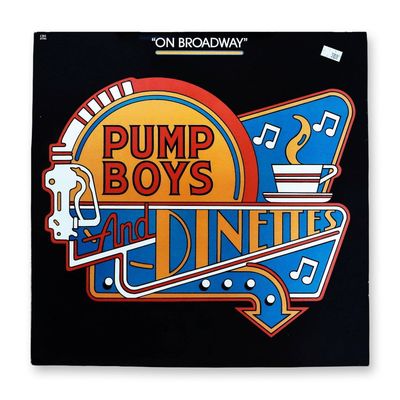 Pump Boys and Dinettes On Broadway Original Cast Album Vinyl LP CBS Records