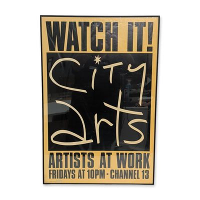 WNET Channel 13 City Arts Promotional Poster