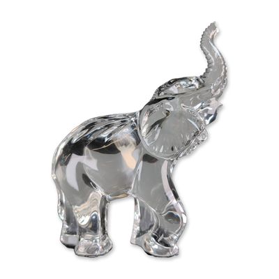 Waterford Crystal Standing Elephant Figurine