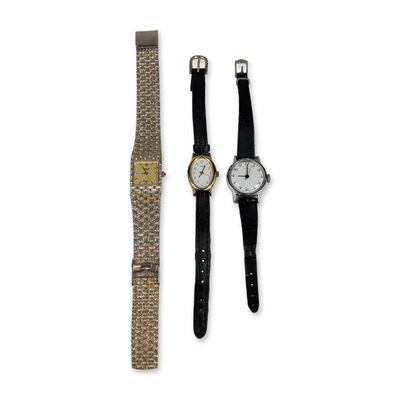 3pc Rolex and Timex Women's Wristwatches