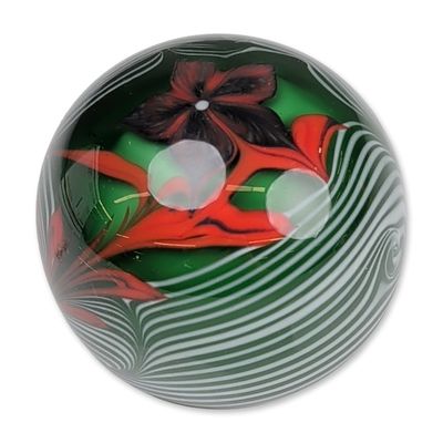 Bridgeton Studio by Fritz Wille 1977 Art Glass Paperweight