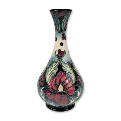 Moorcroft Rachel Bishop Ruby Vase