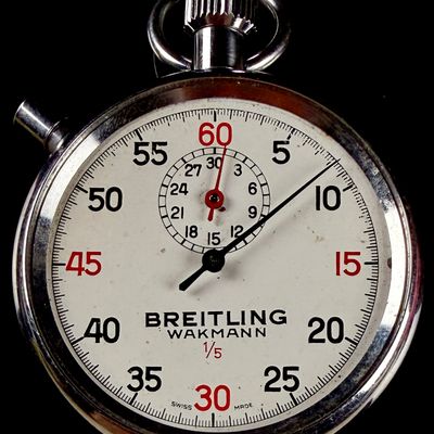 Sale Photo Thumbnail #14: Breitling Wakmann 1/5 Second Mechanical Stopwatch