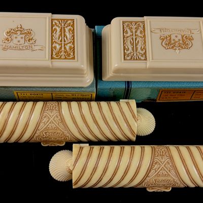 Sale Photo Thumbnail #8: A Collection of Vintage Hamilton and Speidel Watch Presentation Cases