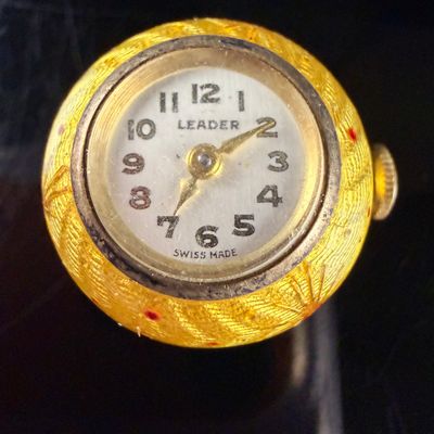 Sale Photo Thumbnail #6: Leader Vintage Swiss Made Ball Pendant Watch