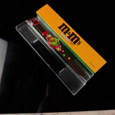 Sale Photo Thumbnail #202: M&M's Fun Watch 1994 Engraved Special Edition 1F1-Watch