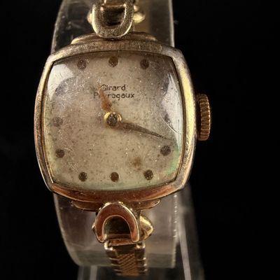 Sale Photo Thumbnail #91: Girard-Perregaux Ladies Vintage 10K Gold Filled 17 Jewel Mechanical Watch Reference 61 290