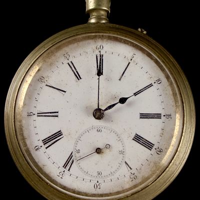 Sale Photo Thumbnail #60: Waltham Model 1883 Open Face Lever Set Pocket Watch Serial 4946895