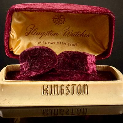 Sale Photo Thumbnail #29: Vintage Kingston Watches Art Deco Style Presentation Box