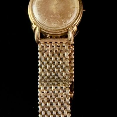 Sale Photo Thumbnail #122: Bulova Duo-Wind 10K Rolled Gold Plate 17 Jewel Automatic Wristwatch Caliber 10 AUC Serial 9708808 Circa 1950