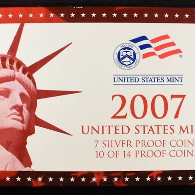 Sale Photo Thumbnail #286: 2007 SILVER PROOF SET