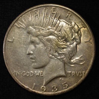 Sale Photo Thumbnail #98: 1935-S PEACE DOLLAR XF