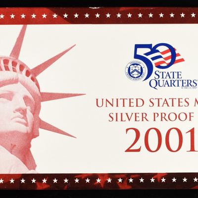 Sale Photo Thumbnail #280: 2001 US SILVER PROOF SET