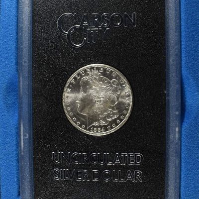 Sale Photo Thumbnail #167: 1884-CC MORGAN DOLLAR GSA