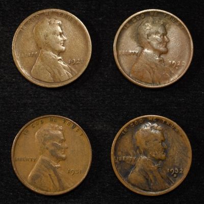 Sale Photo Thumbnail #143: 8 NICE EARLY SEMIKEY WHEAT CENTS